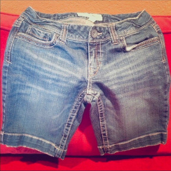 Denim Bermuda Shorts - Picture 2 of 5